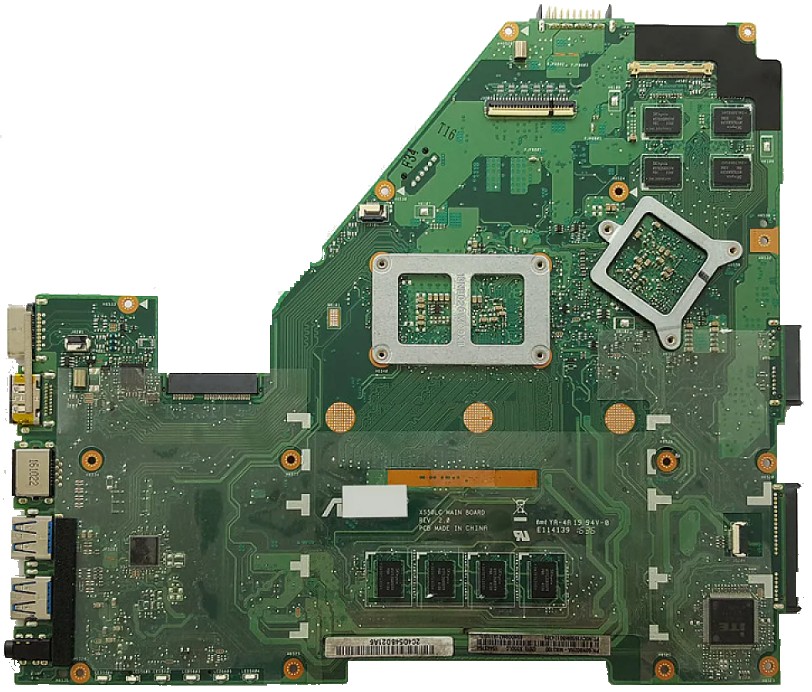 مادربرد لپ تاپ ایسوس X550LC CPU-I7-4500U LED 30Pin 2GB-2GB گرافیک دار