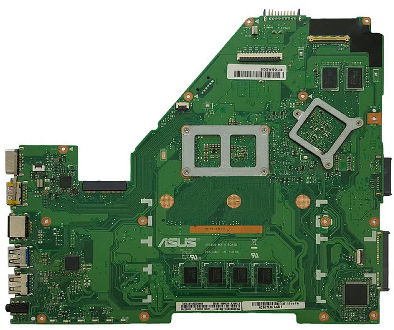 مادربرد لپ تاپ ایسوس X550LD CPU-I5-4_LED-40Pin 4GB-2GB گرافیک دار-مشابه X550LC