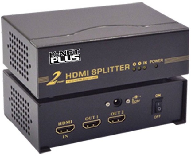 اسپلیتر 2 پورت HDMI کی نت پلاس KP-S642