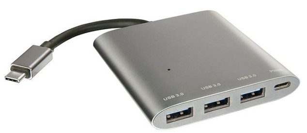 هاب 3 پورت Type C به USB 3.0 با قابلیت PD 2.0 فرانت FN-UCH310