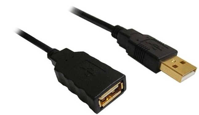 کابل افزایش طول زغال دار USB 2.0 فرانت FN-U2CF50