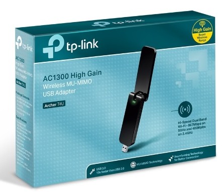 کارت شبکه USB بی‌‌سیم و دوباند AC1300 تی پی لینک TP-LINK Archer T4U