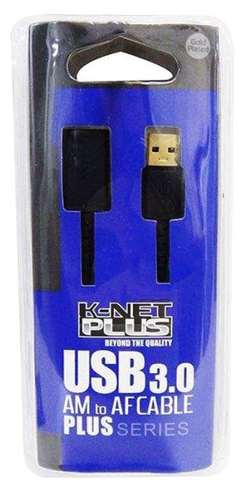 کابل افزایش طول (شیلد دار) USB 3.0 کی نت پلاس KP-C4022