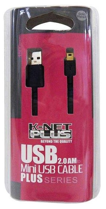 کابل Mini USB 5pin کی نت پلاس KP-C4008