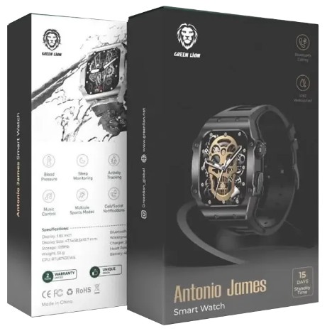 ساعت هوشمند گرین لاین Green Lion Antonio James