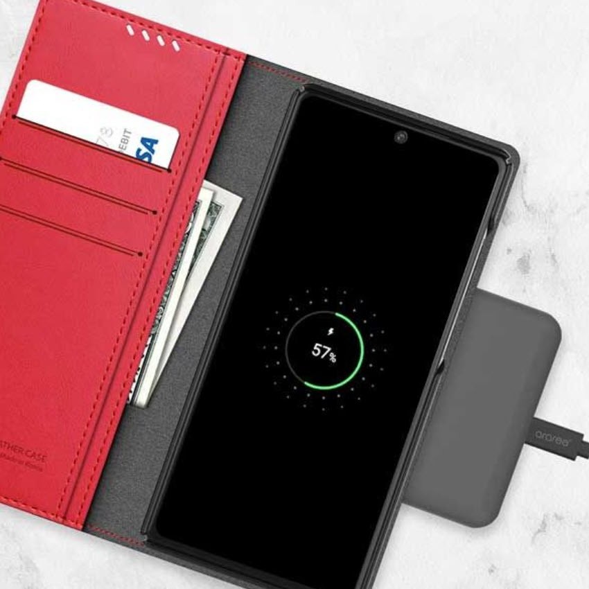 کیف چرمی آراری سامسونگ Samsung Galaxy Note 20 Ultra Araree Mustang Diary