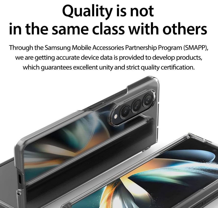 قاب محافظ آراری سامسونگ Samsung Galaxy Z Fold4 5G Araree Nukin Clear
