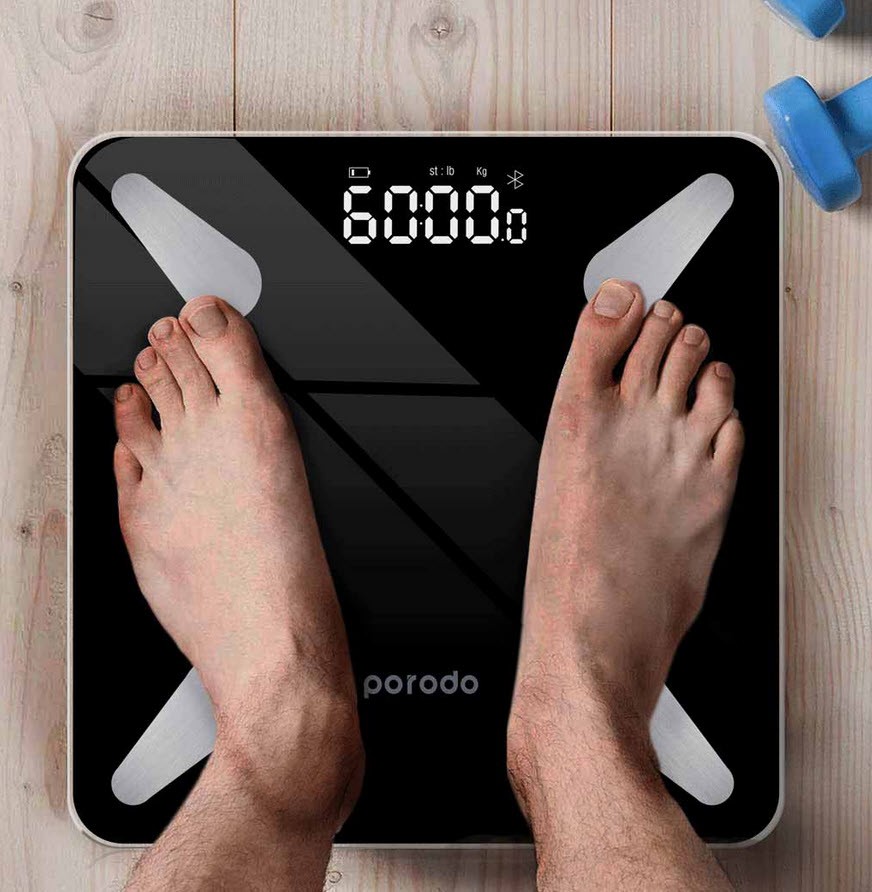 ترازو هوشمند پرودو Porodo Lifestyle Smart Body Scale PD-LSBSC
