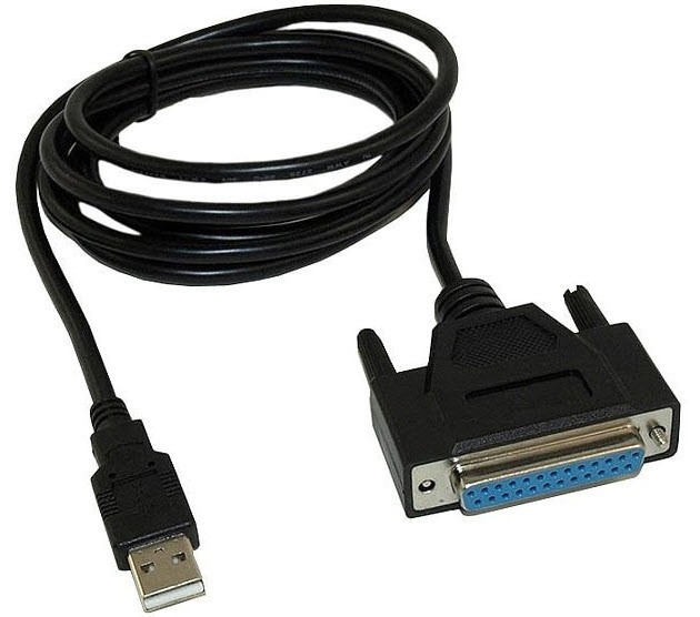 تبدیل USB به پارالل 25 پین (پرینتر) وی نت V-CU202515