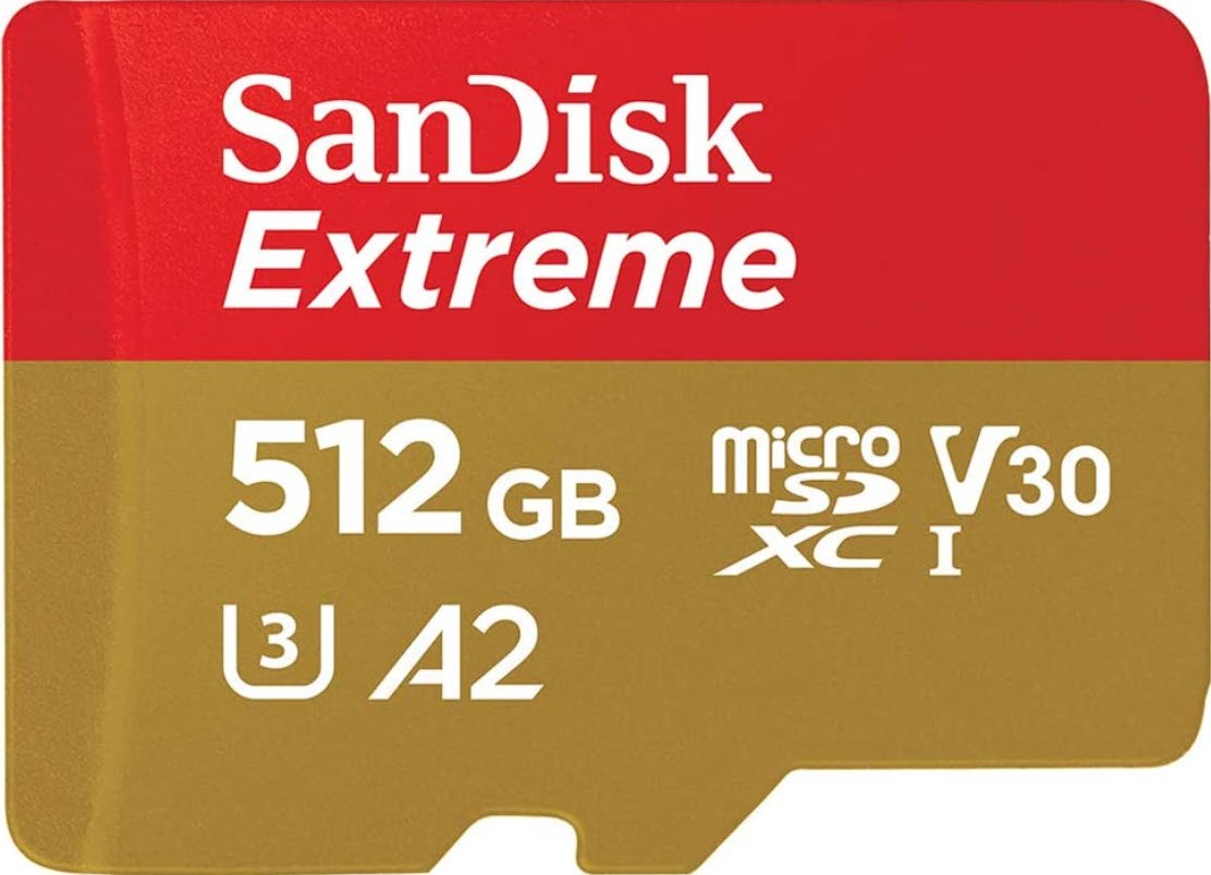 کارت حافظه microSDXC سن دیسک 512 گیگابایت Sandisk Extreme