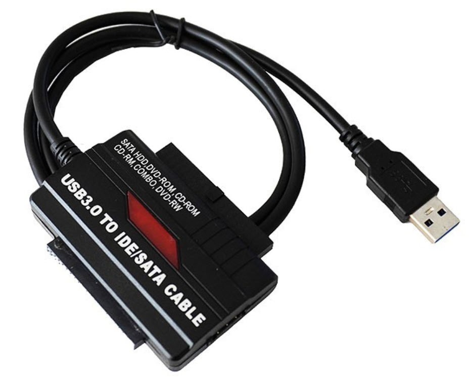 تبدیل USB 3.0 به SATA و IDE همراه آداپتور کی نت K-COID30SA
