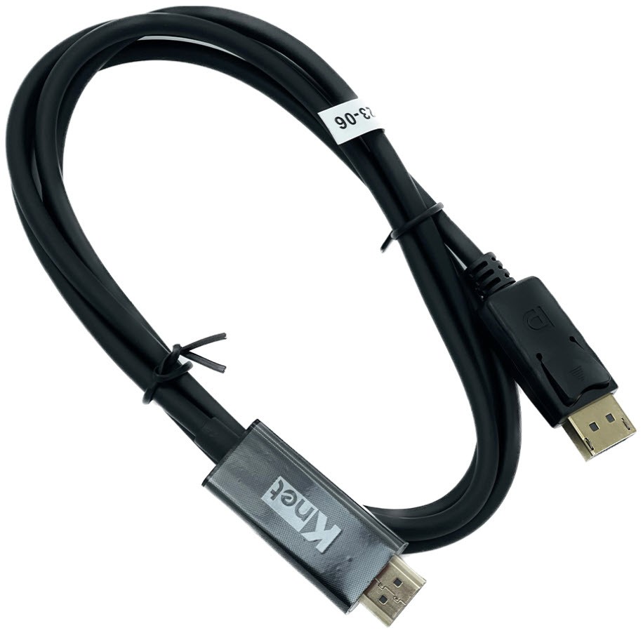 کابل DisplayPort به HDMI با رزولوشن 1080p کی نت K-CODP2HD15