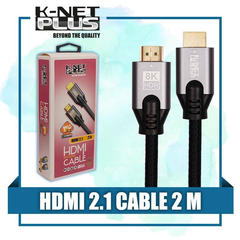 کابل 2.1 HDMI کی نت پلاس 2 متری Knet Plus KP-CH21B20