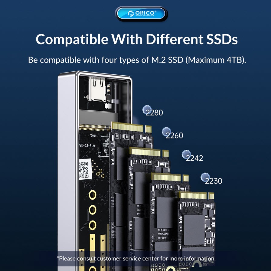 باکس اس اس دی M.2 NVMe اوریکو ORICO M213C3-G4