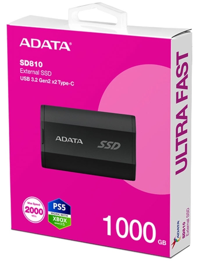 اس اس دی اکسترنال ای دیتا 1 ترابایت ADATA SD810