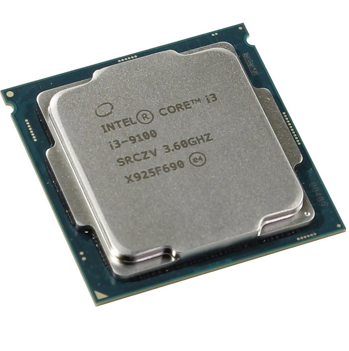 سی پی یو بدون باکس اینتل Intel Core i3 9100