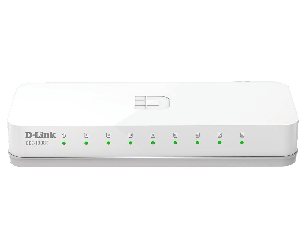 سوئیچ شبکه 8 پورت دی لینک D-Link DES-1008C