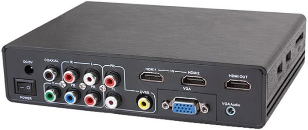 تبدیل تصویر USB و HDMI و YUV و AV و VGA به HDMI فرانت FN-V610