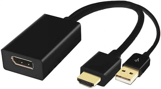 تبدیل HDMI به 1.2 DisplayPort (اکتیو) فرانت FN-HDP100