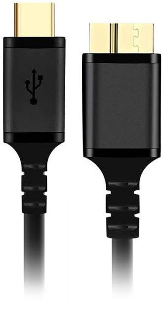 کابل Type C به 3.0 Micro USB (هارد) کی نت پلاس KP-CUHD3018